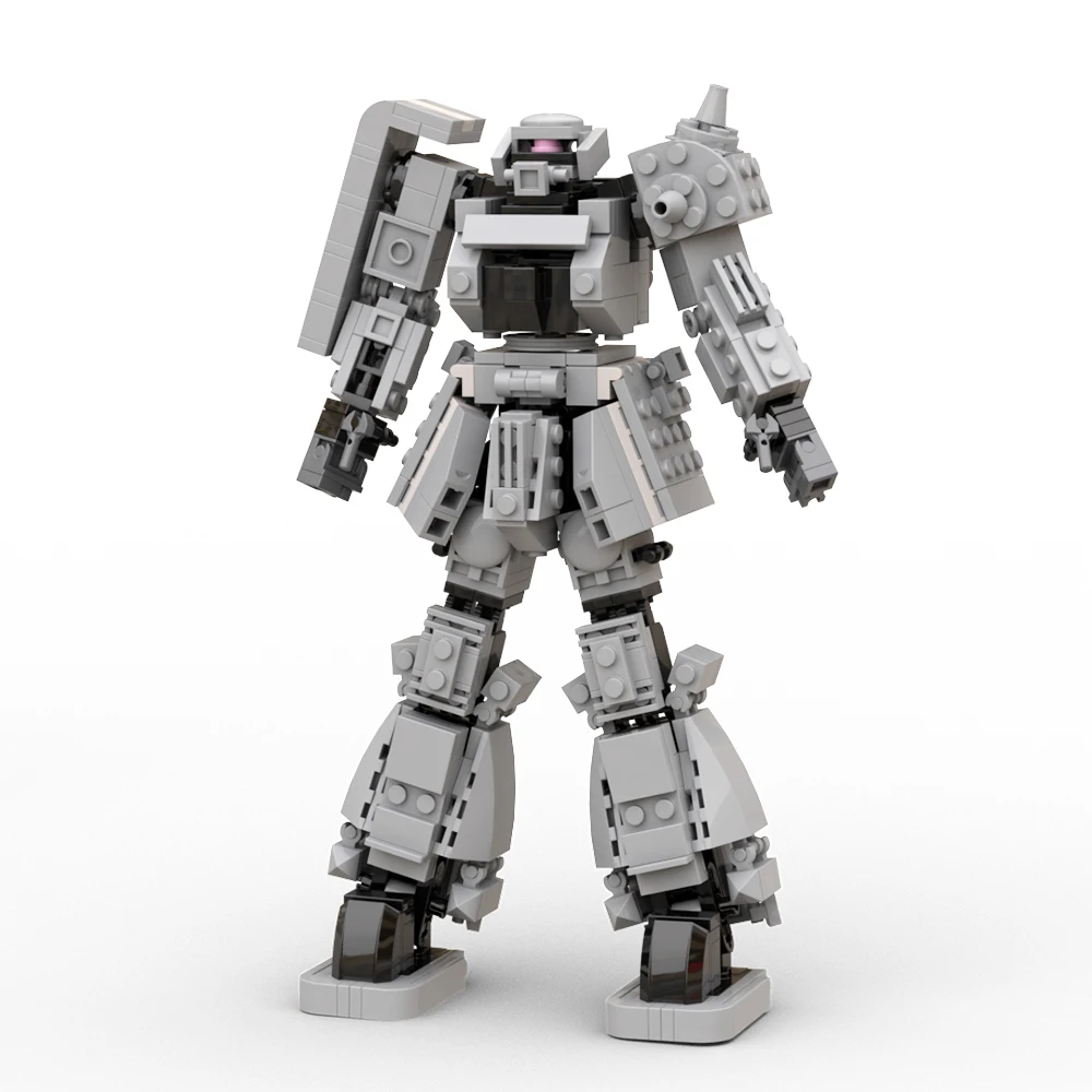 

MOC Ideas Mobile Suit Mech Robots Anime Figures MOC Set Building Blocks Kits Toys for Children Kids Gifts Toy 493PCS Bricks