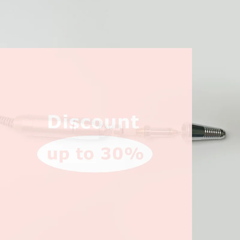 [1Pcs Electric Nail Drill Pen Handle Spindle File Polish Grind Machine Manicure Tool]