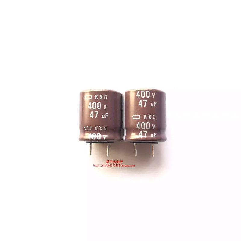 

10-100 шт. 400V47UF 18X20 Японский высокочастотный низкоимпедансный оригинальный электролитический конденсатор Black Diamond KXG 47UF400V