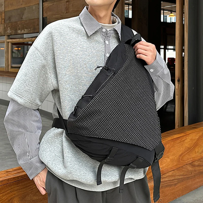 

Lightweight Messenger Chest Bag Travel Hiking Sling Backpack Outdoor Cycling Shopping Daypack Fashion Laptop College Schoolbag