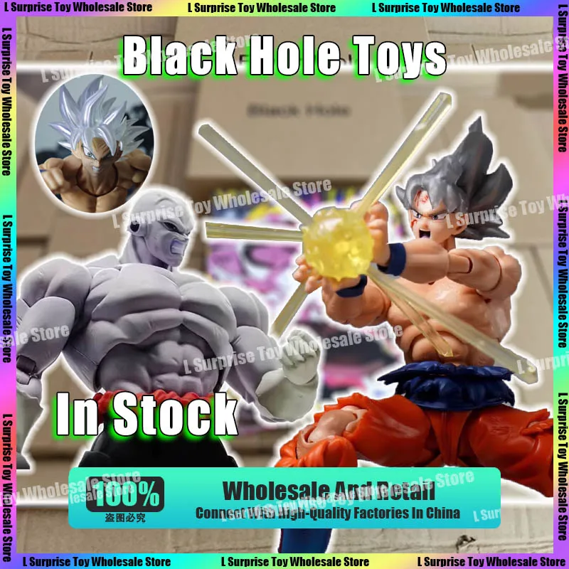 

Black Hole Dragon Ball Super Saiyan SHF Ultra Instinct Goku Jiren Final Battle Head Accessories Anime Action Figures Toys Gifts