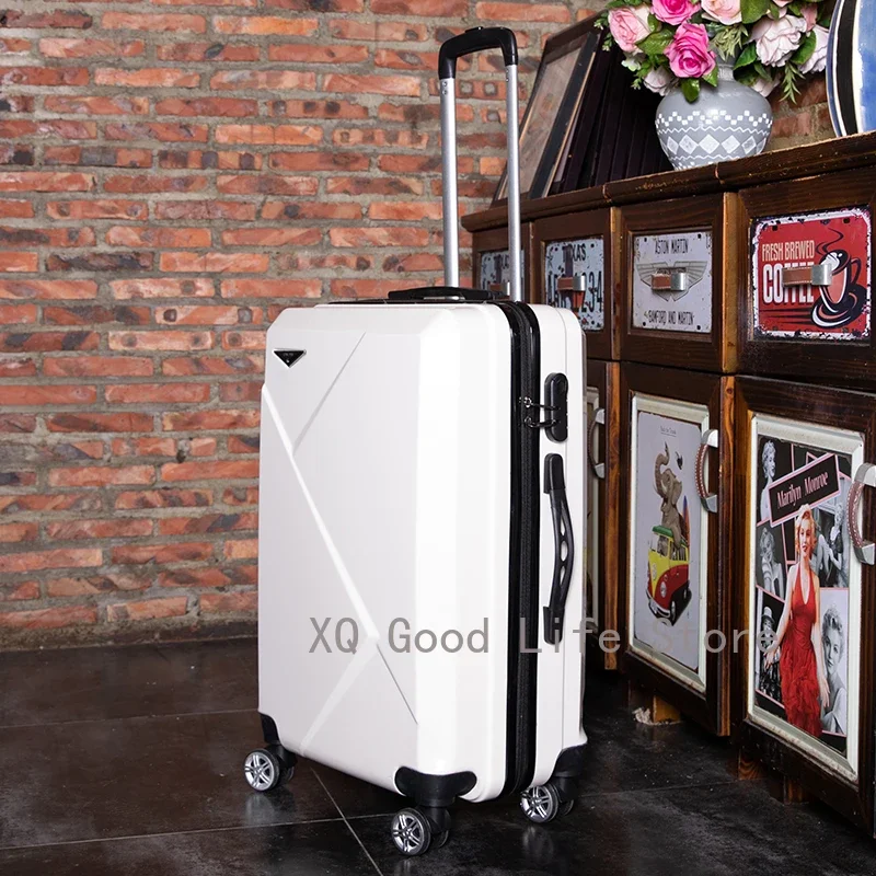 

XQ 20''24"28" inch Rolling luggage travel suitcase on wheels 20'' carry on cabin trolley luggage bag ABS+PC suitcase fashion set