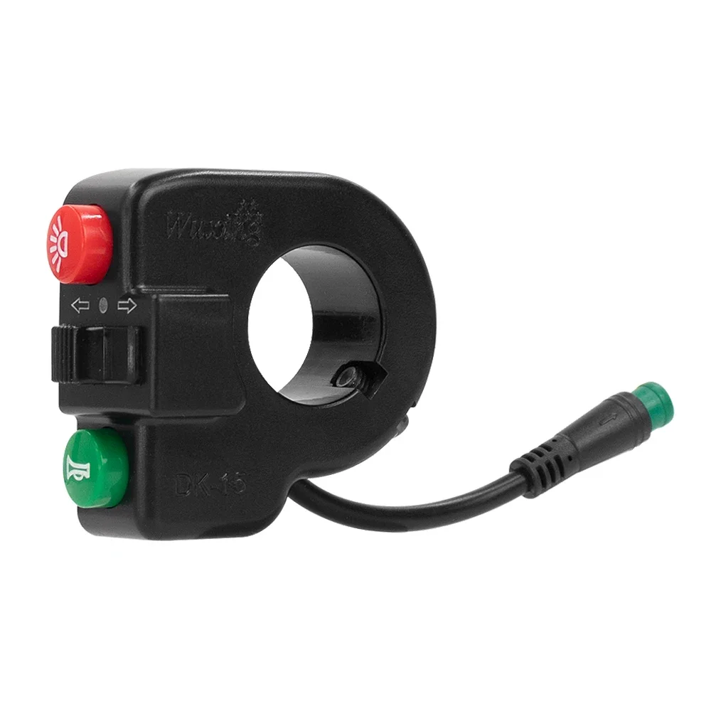 Waterdichte 5pin Stuur Koplamp Hoorn Richtingaanwijzer Schakelaar voor KUGOO M4/PRO Elektrische Scooter 3 in 1 Vervangen accessoires