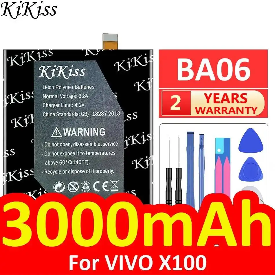 

For Vivo X100 Stable Mobile Phone Battery 3000Mah Environmentally Friendly BA06