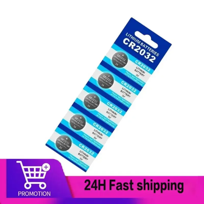 5-50PCS CR2032 CR 2032 Button Battery 3V Lithium Battery For Watch Toy Calculator Car Remote Control Button Coin Cell