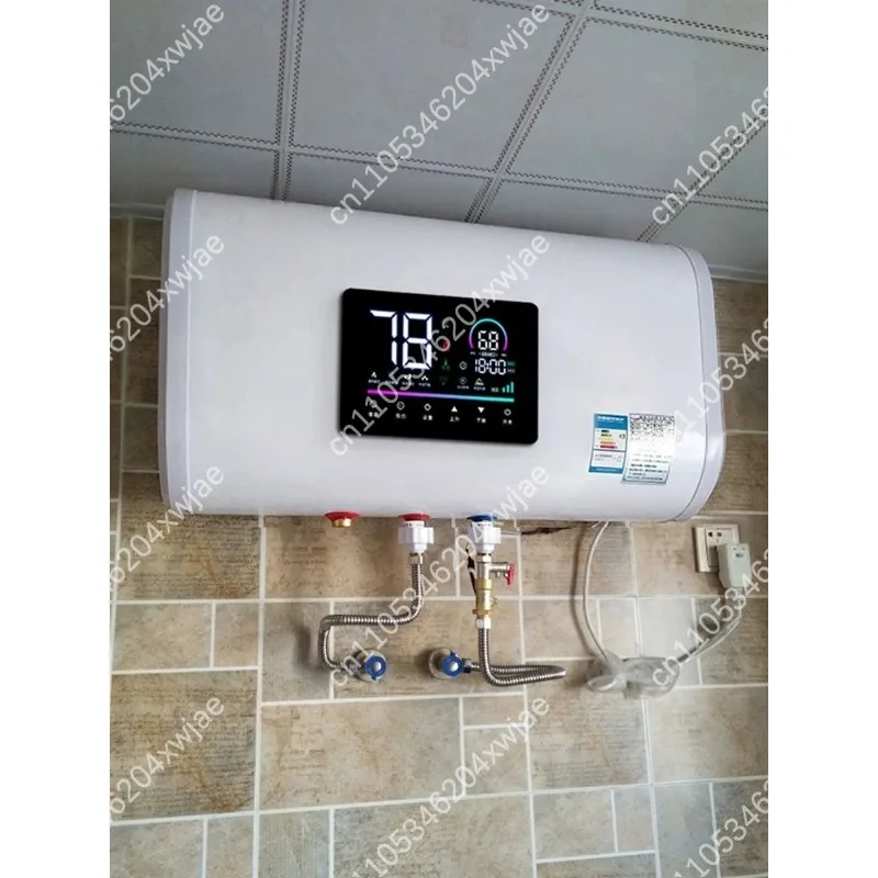 Storage Electric Water Heater 50 60 80 100L, Flat Tank Energy Saving Boiler, A Grade Efficient Shower Machine for Home