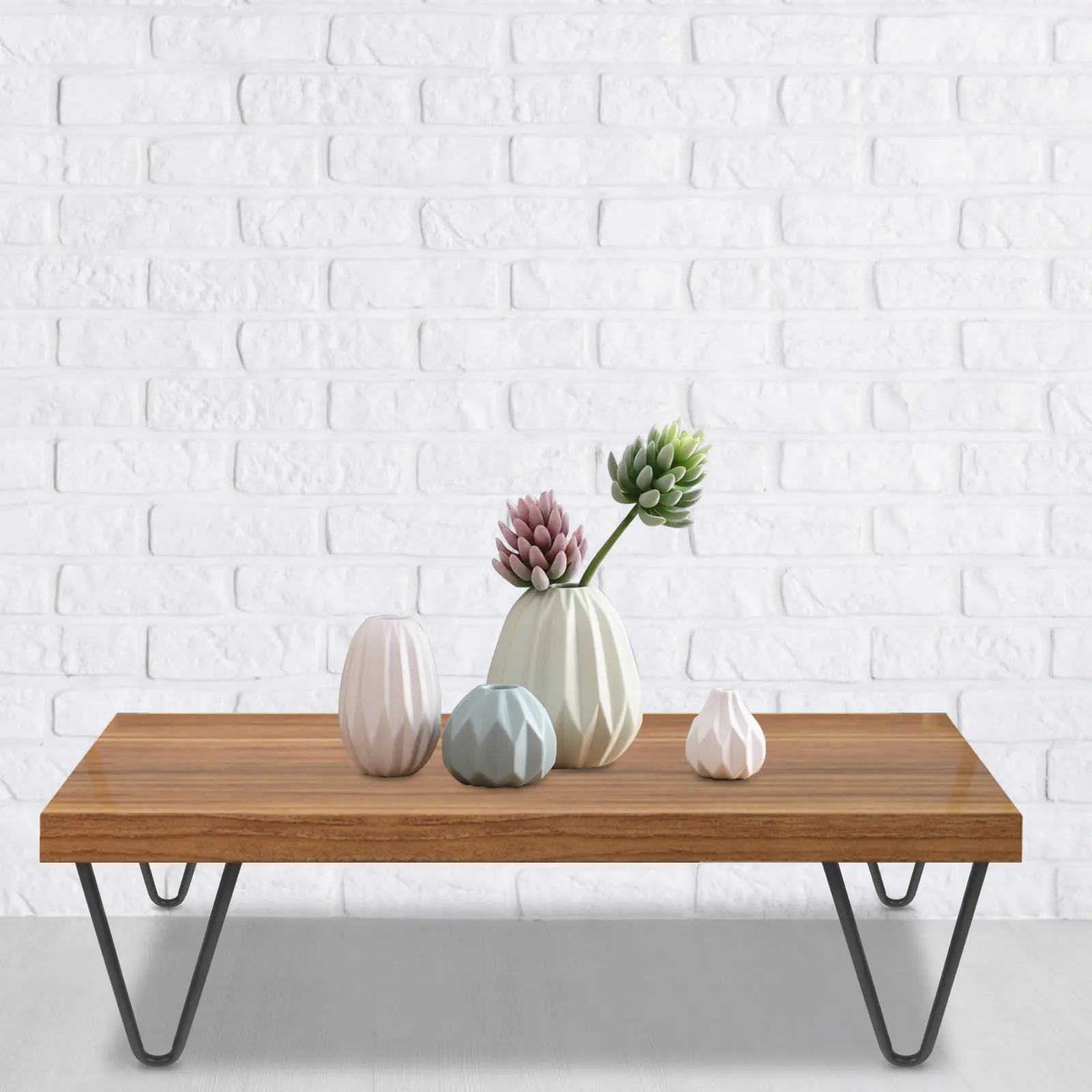 4Pcs Hairpin Table Legs Metal Furniture Legs Sturdy Desk Coffee Bench Leg Replacement End Table Counter Support