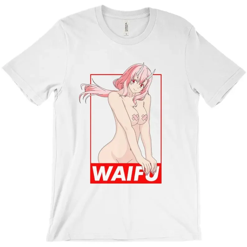 Anime girl Shuna Ecchi, Sexy, Lewd, Fetish T-Shirts