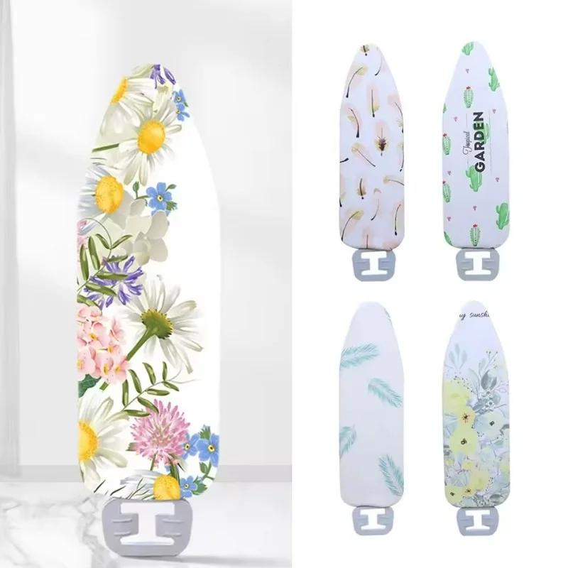 Super Extra Wide Drawstring Ironing Board Cover High Temperature Resistance Scorching Ironing Board Padded Cover 140x50cm