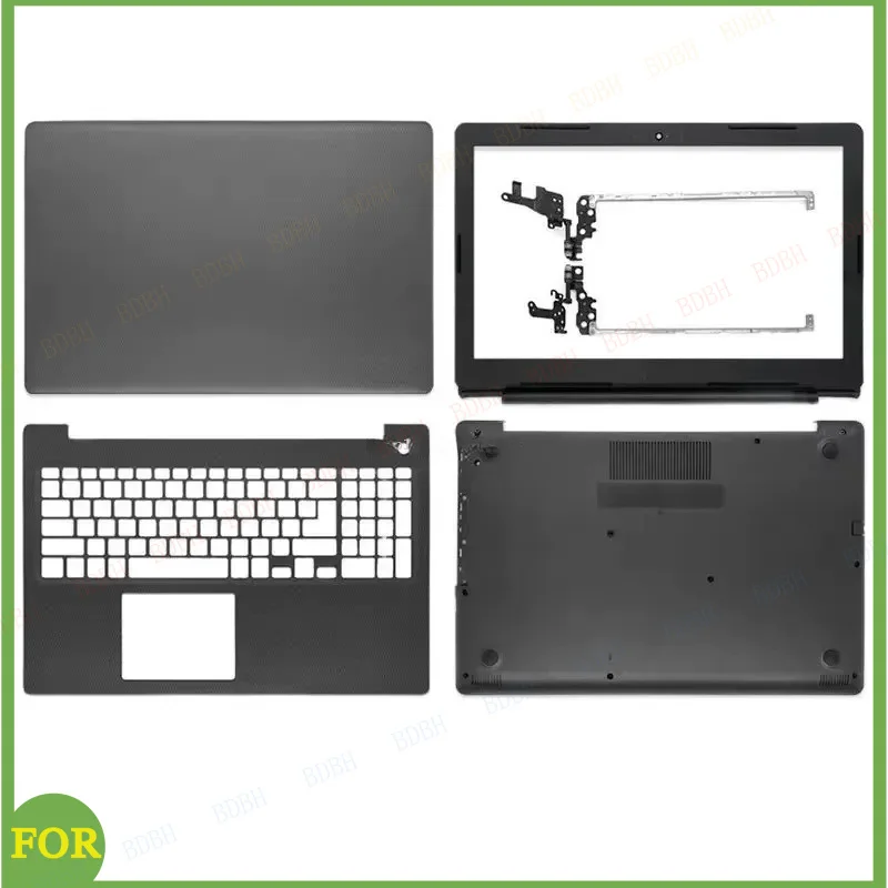 NEW Laptop Case LCD Back Cover Front Bezel Palmrest Bottom Case Upper Housing For Dell Inspiron 15 3580 3581 3582 3583 3585 5570
