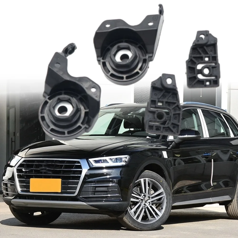 

4 шт. комплект для ремонта автомобильных фар, кронштейн 80A998121 80A998122 для Audi Q5L 2018 2019 2020 2021, запасные части для автомобильных фар