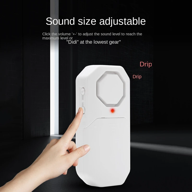 New Wireless Door And Window Alarm140db Sound And Light Alarm Multi-Function Alarm For Home Security Anti-Theft
