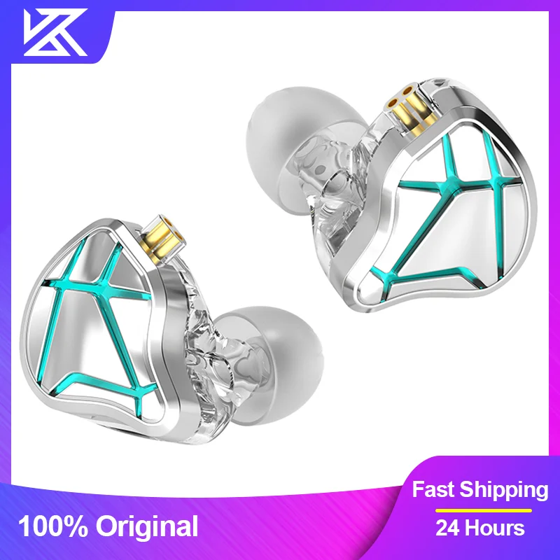 KZ ESX المعادن السلكية سماعة 12 مللي متر ضخمة ديناميكية سماعة مع ميكروفون في الأذن رصد الرياضة لعبة الموسيقى HiFi الهاتف سماعة 3.5 مللي متر