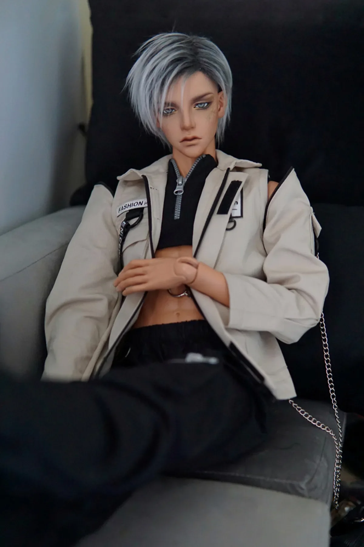 New za 72cm Ball jointed doll handsome man free eyes size 1/3 fashion SD bjd birthday present spot makeup