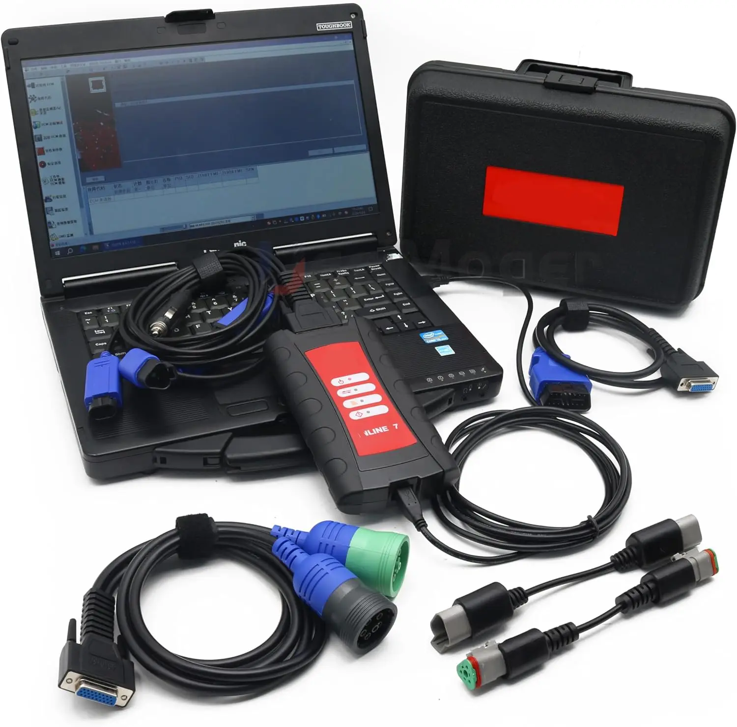 

Диагностический инструмент для грузовиков Inline 7 Data Link Adapter с программным обеспечением Insite 9.0