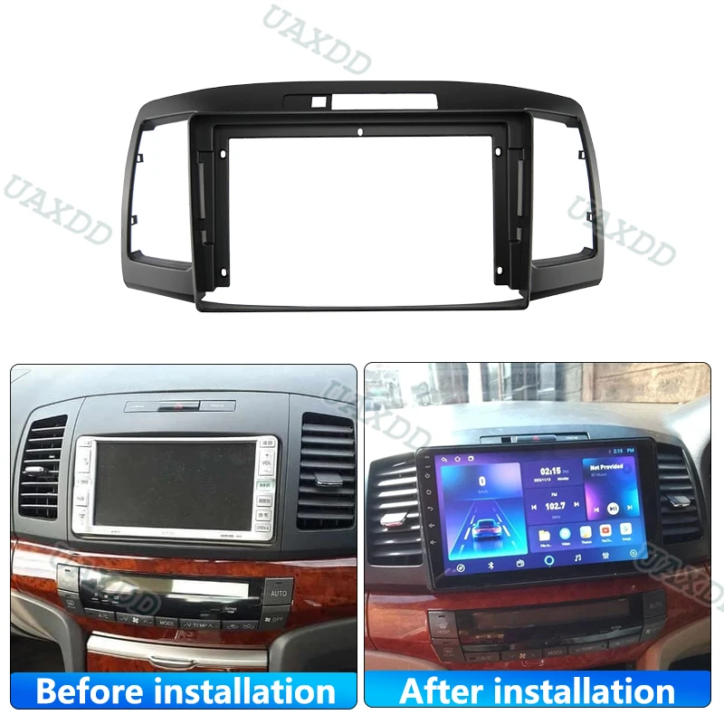 For TOYOTA 2001-2007 ALLION 240 9INCH Car DVD Radio Android Stereo Audio Screen Multimedia Video Player Navigation Harness Frame
