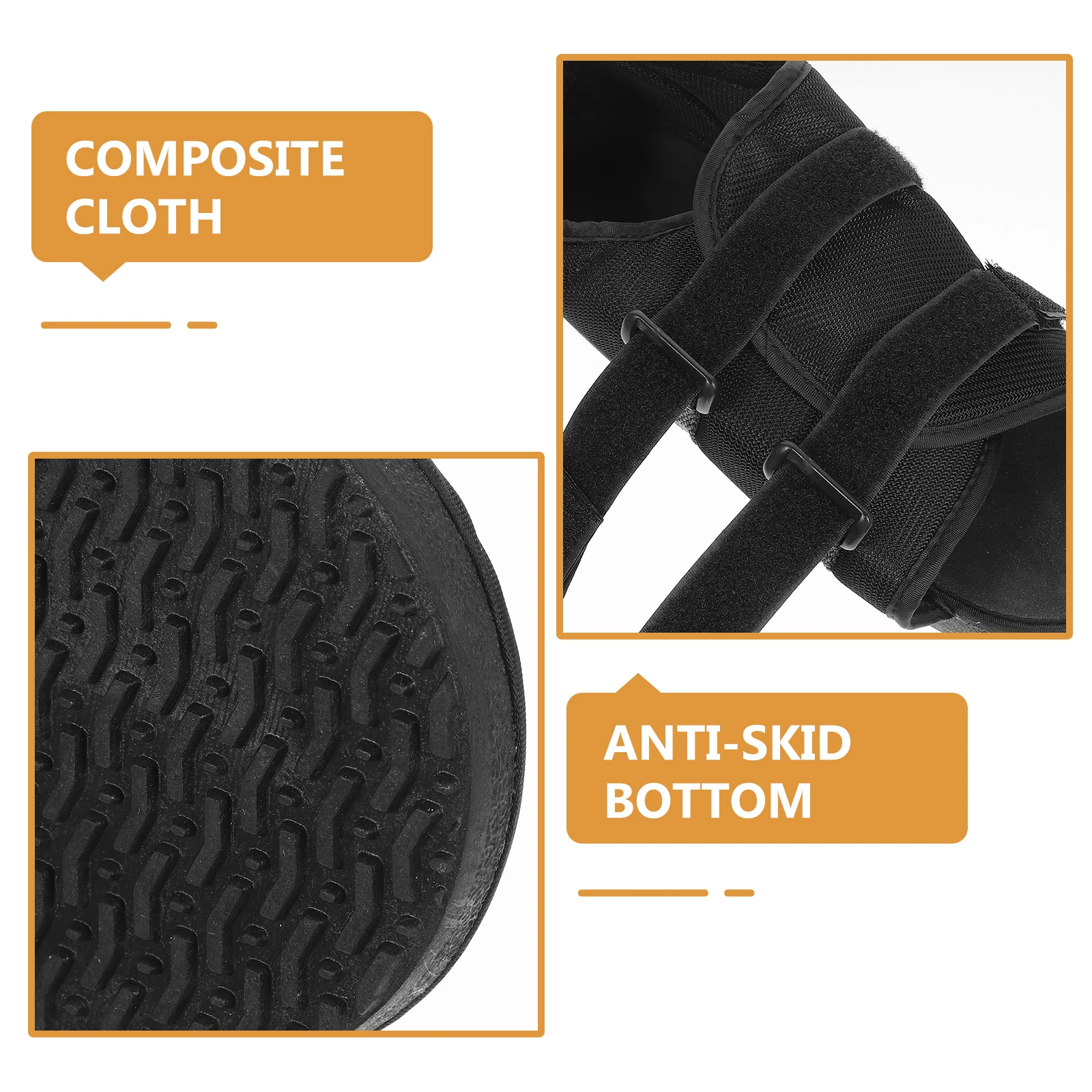 

Foot Surgery Shoes Medical Walking Boots for Postoperative Recovery Adjustable Strap Anti Skid Sole Foot Decompression Shoe
