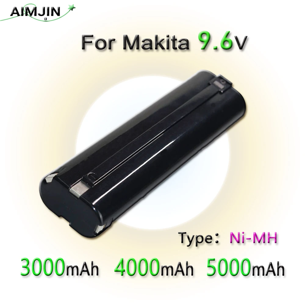 

9.6V 3000/4000/5000mAh Replacement Power Tools Battery For Makita Mak 6095D 9000 9001 9002 9033 9034 632007-4 Ni-MH