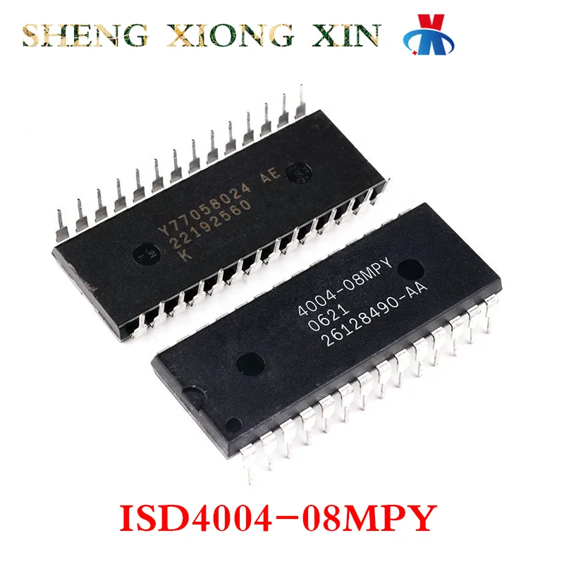 5 шт/лот 100% новая интегральная схема ISD4004-08MPY DIP-28 Audio Interface Chip 4004-08MPY 4004