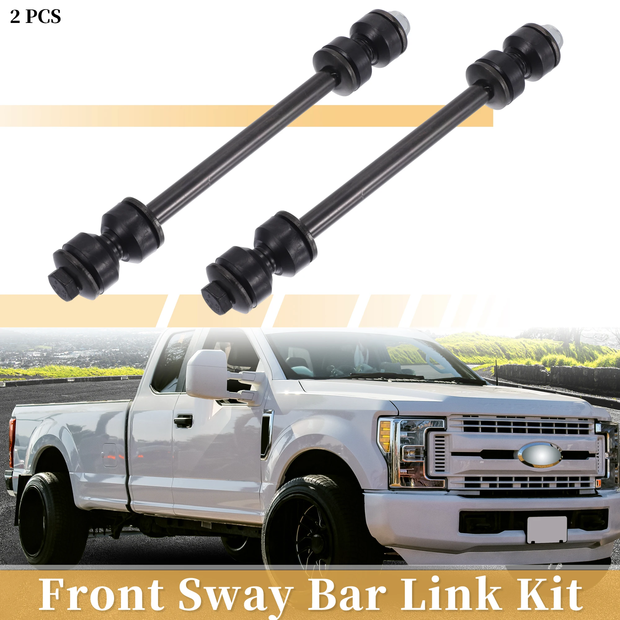 UXCELL 2pcs Front Stabilizer Sway Bar Link for Ford for Ranger 98-11 for Dodge for Ram