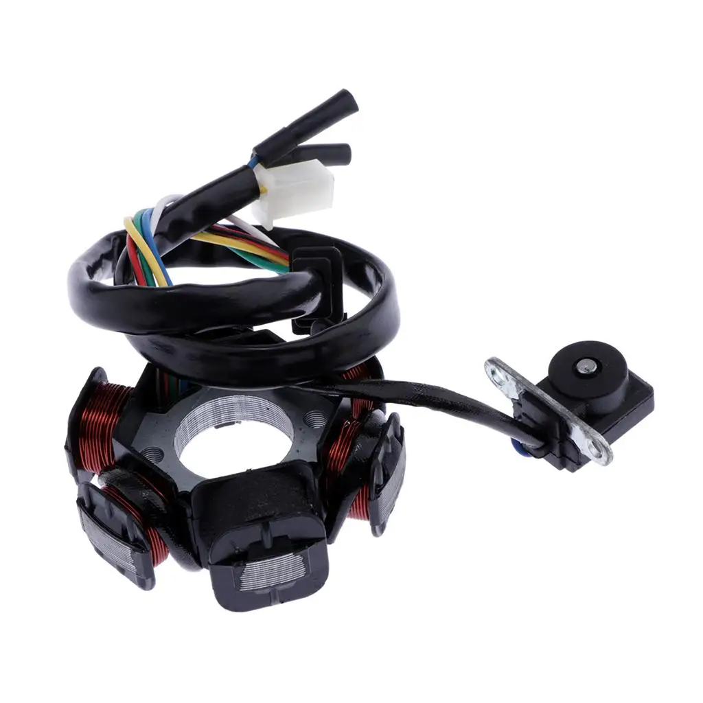 

6 Magneto Stator for GY6 1250CC Engine Scooter Dirt Bike ATV