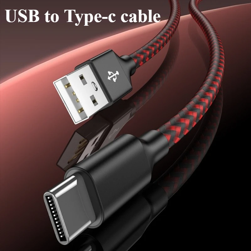 

USB To Type-c Braided Fast Charging Data Cable 1m Suitable for Apple Samsung Xiaomi Android Fast Charging 2m Usb Charging Cable