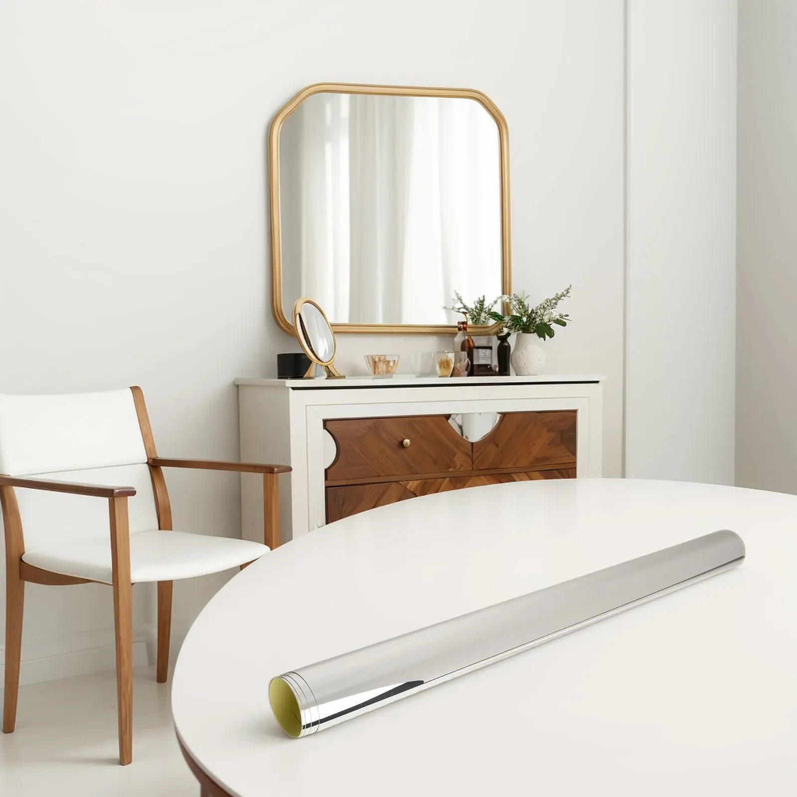 Decal Wall Sticker Home Smooth Soft Waterproof 0.1MM Thick Acrylic DIY Decoration Roll Mirror Film High Quality
