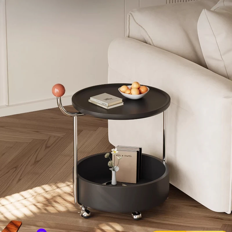 

Ретро-тумба для гостиной на колесиках, в стиле минимализм, с легким налетом роскоши, для передвижения, с высоким уровнем комфорта