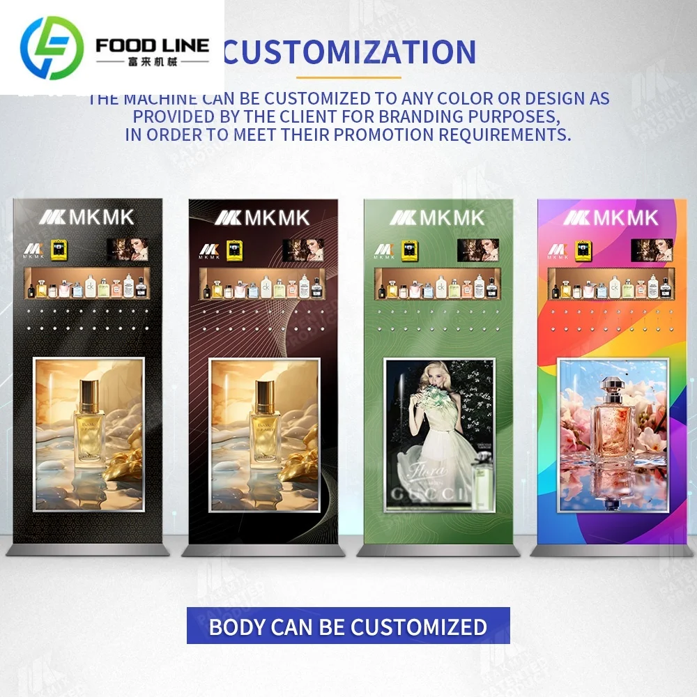 

Производство прямых продаж торгового автомата для парфюмерии с монетоприемником и коммерческого торгового автомата для продажи