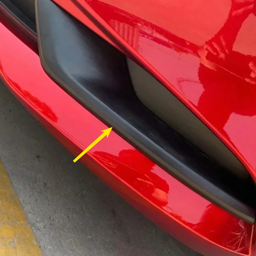 

Front Fog Light Lamp Cover Trim For Mazda 3 Axela 2019-2023 2024 2025 Carbon Fiber Car Head Foglight Bezel Trims Accessories