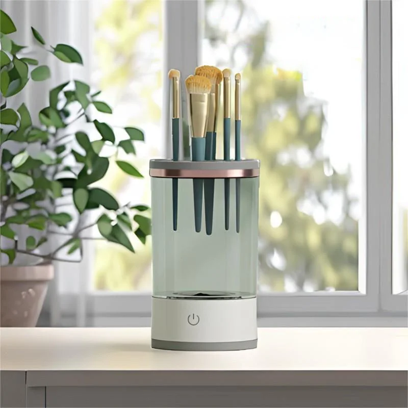 

USB-разъем, электрический очиститель кистей для макияжа, кисти для макияжа, инструмент для чистки, машина для макияжа, электрическая вращающаяся чистка