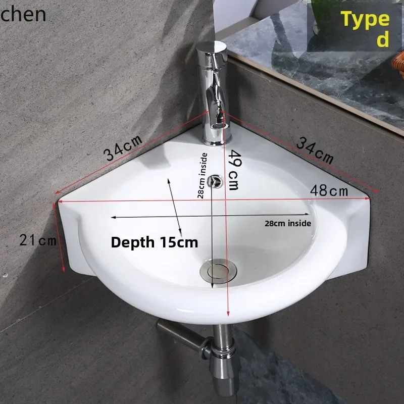 Washbasin Bathroom Rental Room Bracket Basin Mini Washbasin