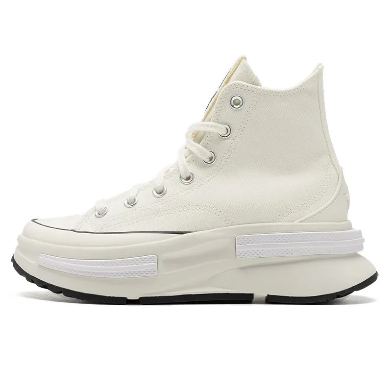 Converse men's and women's shoes 2024 winter new high-top canvas shoes thick soles comfortable fashion trend casual shoes A00868