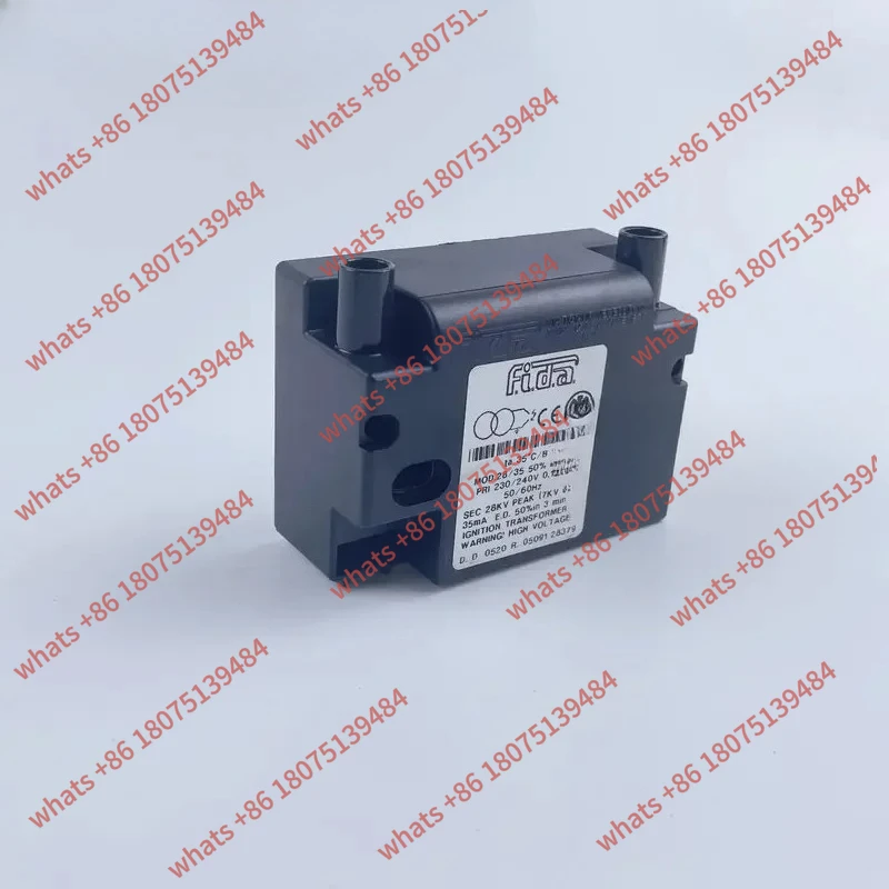 

MOD.28/35 Ignition High Voltage Package FIDA Feida Transformer MOD.26/48 Single Pole Bipolar MOD.26/40