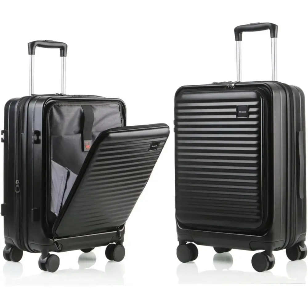 

20 Inch Expandable Laptop Hardside Luggage with Spinner Wheels and TSA Lock