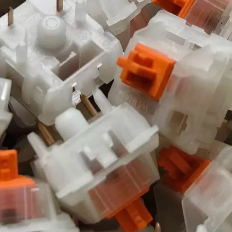 Wanshan Brown Switch Customized Trigger Pressure 35gf/40gf/45gf Bottoming 4mm OG Sand Sliding Switch for Keyboard Accessories