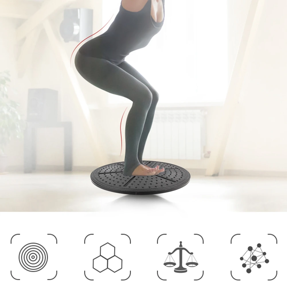 Picture 5: Balance Board Fitness Board Maze Rocking Balance Board Yoga Training Fitness Equipment Stability Balance Training Disc
