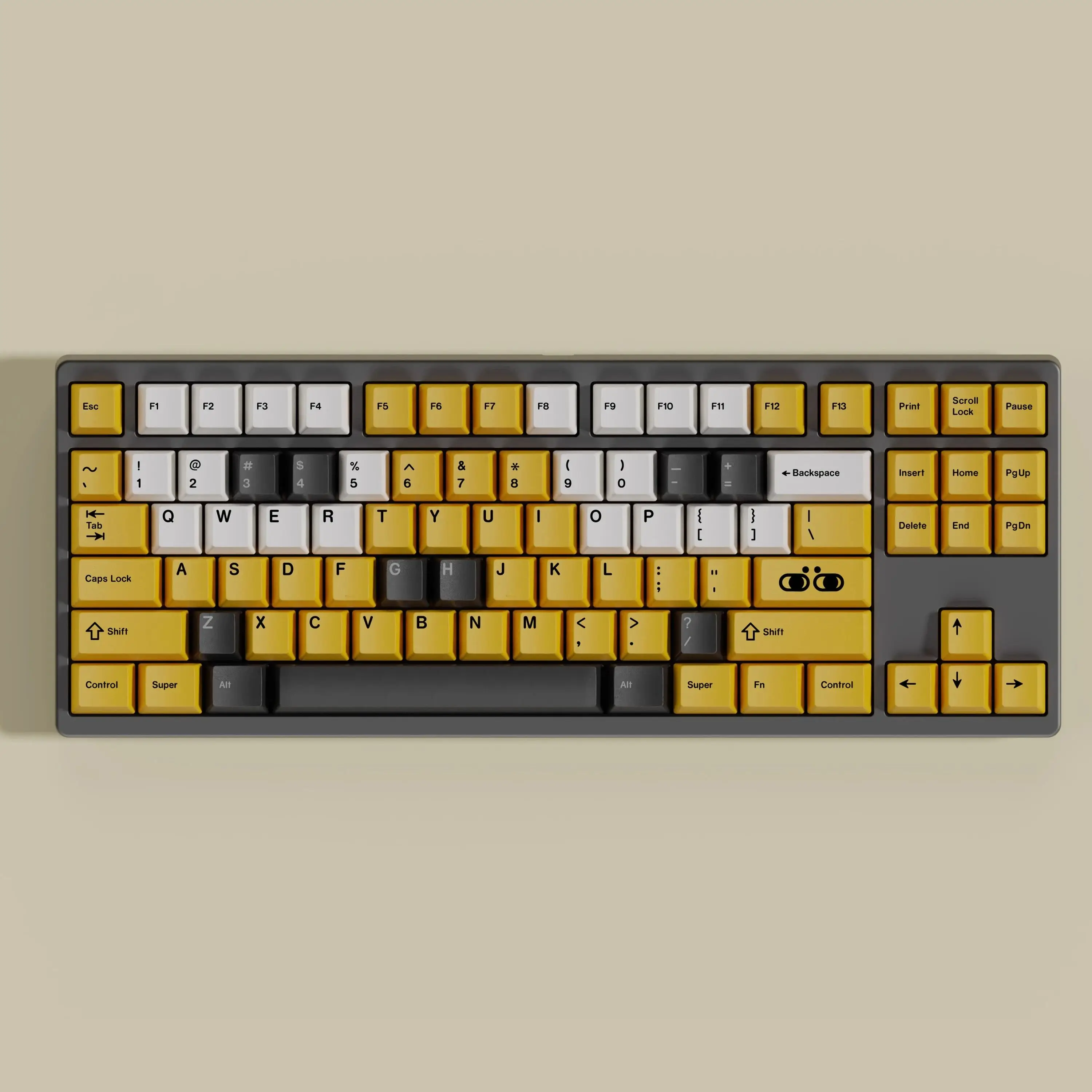 GMK Gregory Keycaps 165 Keys PBT Material Cherry Profile DYE-SUB For MX Switch 61/64/68/75/84/87/98/104 Game Mechanical Keyboard