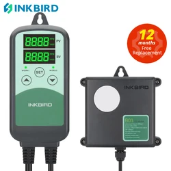 Inkbird ICC-500T Digitale CO2 Controller Programmeerbare CO2 Controller & Monitor Voor Agrarische Vee Industrieën Ventilatie