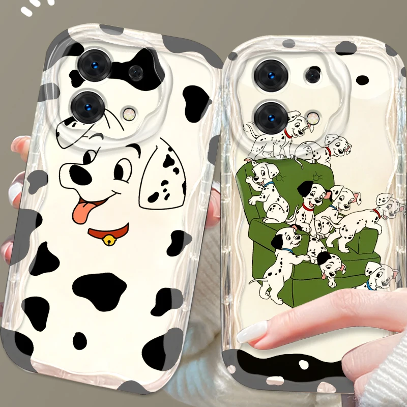 101 Spotted Dog Disney Cartoon For Xiaomi Redmi Note 13 12 12S 11S 11 10 9 8 10A 9C 9T Pro Plus 5G Wave Oil TPU Phone Case