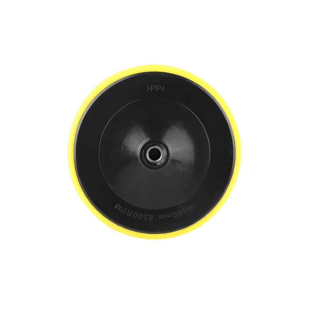 3/4/5/6/7'' Hot Auto Black Car M14 Pad Hook & Loop Backing Plate Polisher Buffing