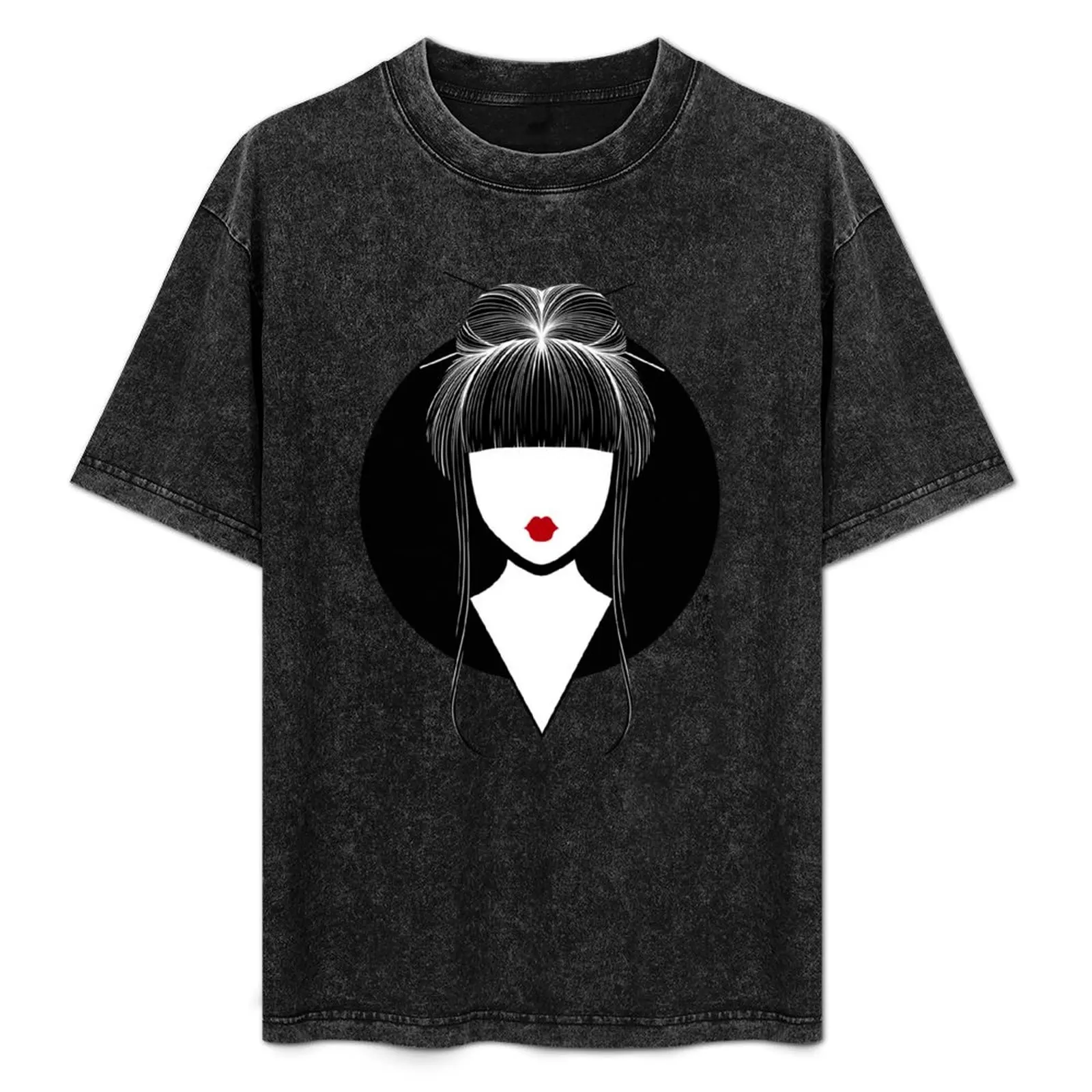 Geisha T-Shirt vintage graphic tee cute tops plus sizes sweat shirts, men