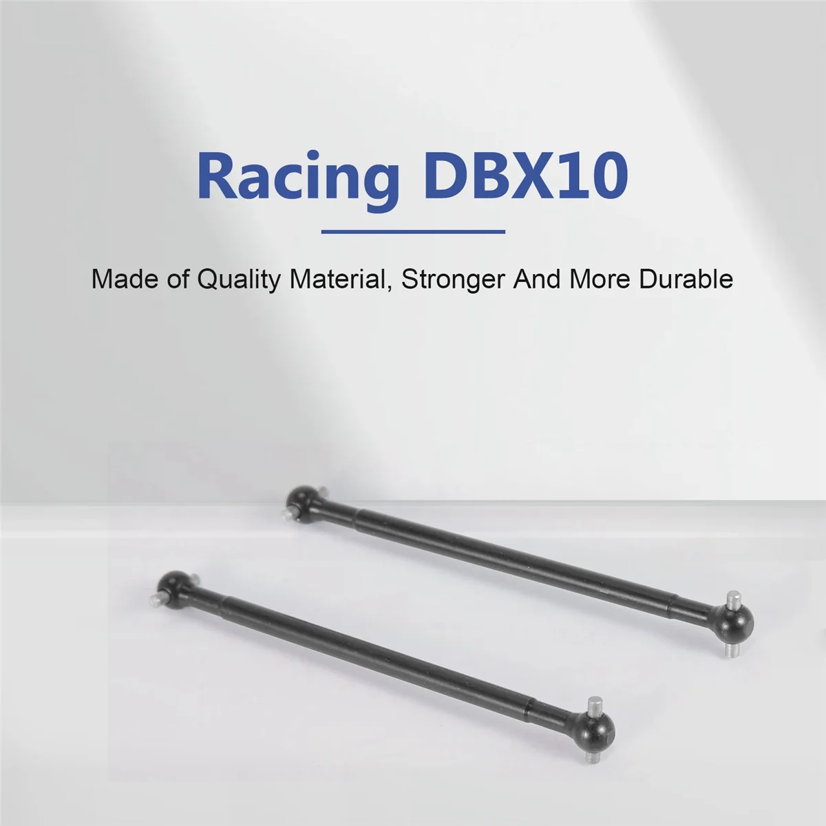 2Pcs Metal Rear Drive Shaft Dogbone 7191 for ZD Racing DBX-10 DBX10 10421-S 9102 1/10 RC Car Spare Parts Accessories