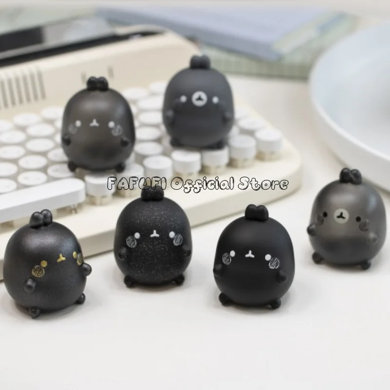 THE BLACK MOLANG Rabbit Limit Blind Box Toys Doll Cute Anime Action Figure Ornaments Figurines Dolls Desktop Decor Collectibles