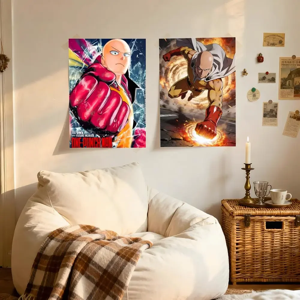 Anime O-One-Punch M-Man Poster Multi-Purpose Wall Art for Living Room Bedroom Office  Bar Home Decor Gift - view 5
