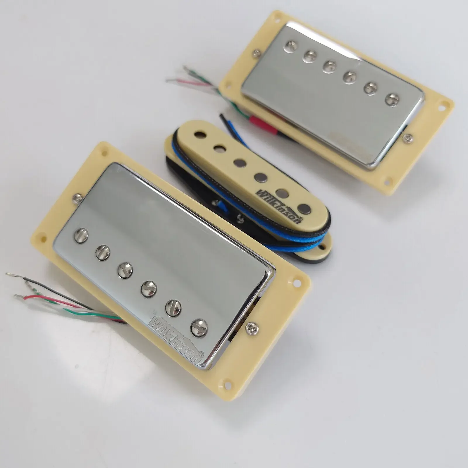 

HSH Alnico 5 Humbucker Pickups Set For LP/SG Guitars, Replacement Parts