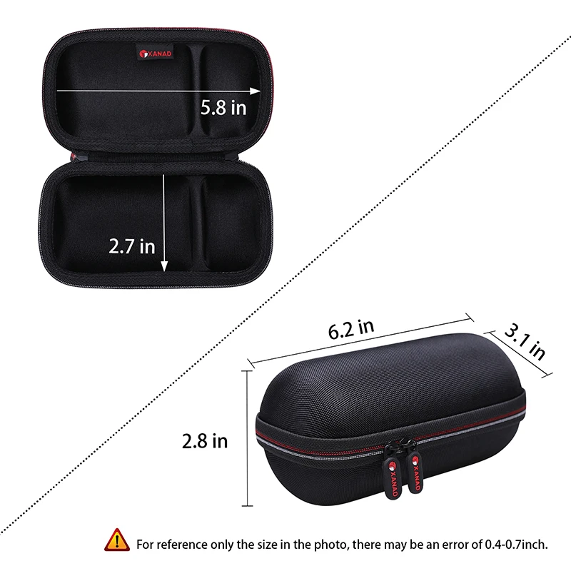 XANAD EVA Hard Case for Sony SRS XB13 Wireless Bluetooth Portable Speaker Protective Carrying Storage Bag