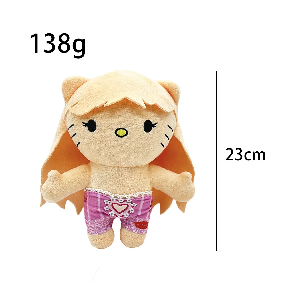 Jouets en peluche Hello Kitty comme Sabrina Carpenter, peluches de beurre, jouets en peluche mignons pour enfants, cadeaux de Noël et d'anniversaire pour garçons et filles