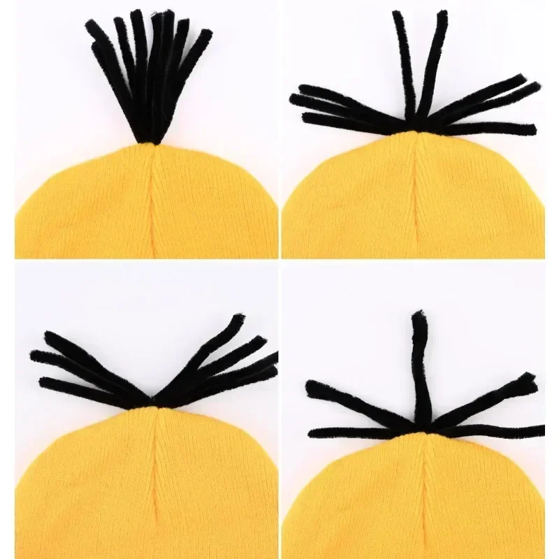 Disfraz disguise Funny Halloween Costume Accessories Knitted Hat Gloves Cos Suit Props Men Women Gift Novelty Glasses for Cos