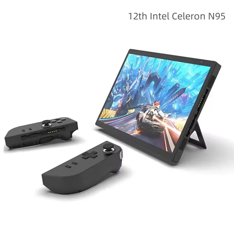 32G RAM 128G-2TB SSD N95 Handhald video Game Console 10.5 inch mini laptop Game Player wifi Detachable Gamepad touch screen PC